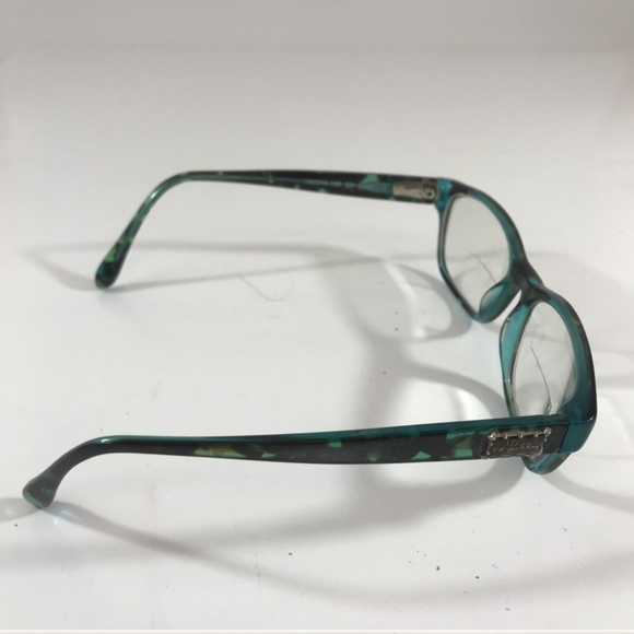 Lilly Pulitzer Alexi glasses frames Tortoise Aqua - Picture 4 of 10